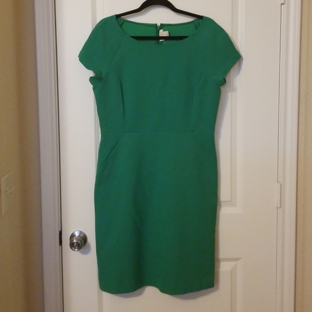 J. Crew Emerald Green Suite Dress